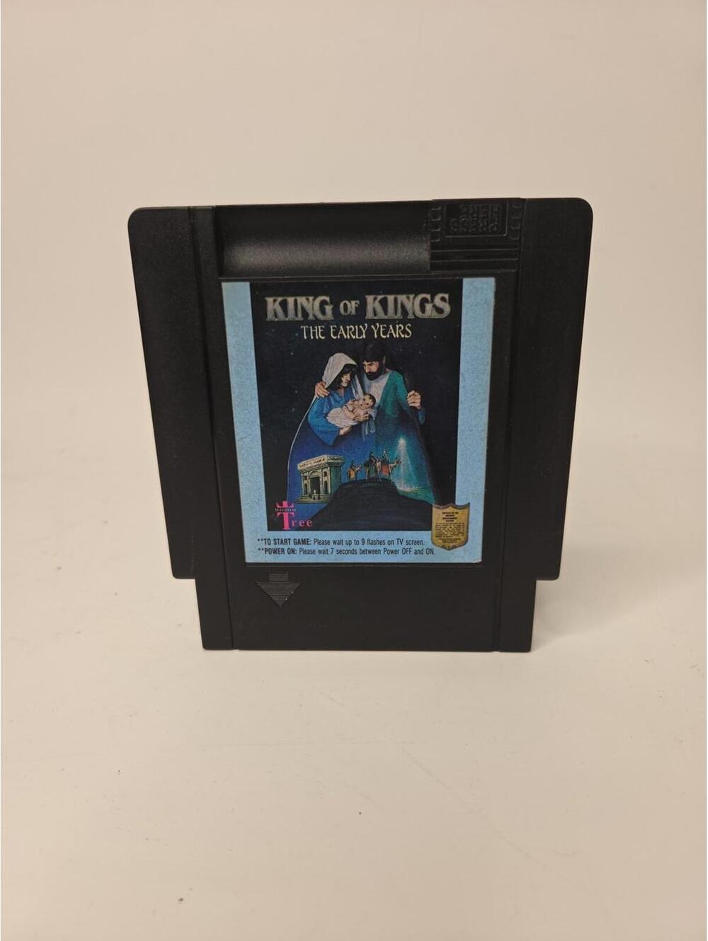 King of Kings: The Early Years Nintendo NES Cartridge Only Tested Rare